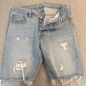 Levi 501 High Rise Shorts